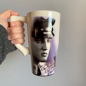 Ceramic Elvis Presley Tumbler